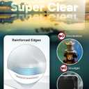 ZAGG Glass+ Screen Protector for iPhone 15 Plus - 3X Stronger with Reinforced Edges, Scratch & Smudge-Resistant Surface, InvisibleShield, Easy to Install