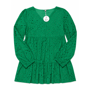 Anrabess Short Dress, Green, XL