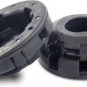 Front Coil Spring Insulators, Front Lower Coil Spring Isolators Compatible with 1999-2004 Grand Cherokee WJ (Pair)