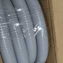 1-1/4(1.25) inch 25ft Liquid-Tight Conduit and Connector Kit,Flexible Non Metallic Liquid Tight Electrical Conduit Kit with 5 Straight and 3 90-Degree Connector Fittings,1in. Dia