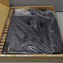 YONZEE 2-in-1 Car Steering Wheel Desk Tray & Car Seat Gap Filler Organizer  Foldable Carbon Fiber Look Table for Laptop, Eating Food, Writing  for Standard Round Steering Wheels (Black)