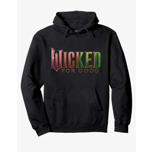 Wicked: For Good Pink To Green Logo Pullover Hoodie XL