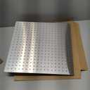 16 inch Brushed Nickel Large Rain Shower Head - All Metal 304 Stainless Steel, Full Body Rainfall Shower with 324 Silicone Nozzles - Waterfall Bathroom Square Showerheads, Ceiling Mounted