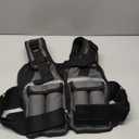 Sportneer Adjustable Weighted Vest Weights: 2-18 lbs/2-40 lbs Washable Weight Vest for Walking 16 In 1 Fast Adjust Rucking Vest for Women and Men Home Gym Running Jogging Strength Training Vests (Gray)