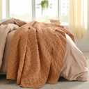 Bedsure Quilts King Size - Lightweight Bedspreads King Size with Basket Weave Pattern, Soft Quilt Bedding Set, Hazel Brown Comforter Set Coverlet for All Seasons with 2 Pillow Shams (106" x 96") | Skin-Friendly Soft, All-Season Comfort, Breathable, Lightweight, Machine Washable