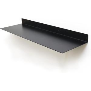 Mitus Floating Shelf Wall Mounted (11 inch x 36 inch) Heavy Duty Industrial Modern Steel, Black