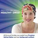 Brilliant Specialty Adult Round Toothbrush for Sensitive Mouths to Support Chemo and Other Sensory Oral Care Needs with Ultra Soft Bristles, Violet, 3 Pack