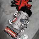 A/C Compressor - Engine Motor Mount Set - Compatible with Fits for 2004 2005 2006 2007 2008 2009 Mazda 3 2.0L 4pc, A4402 A4404 A4405 A4418