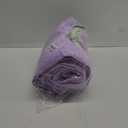 Gogreen 4 Pack Bath Towel Set, (27"x 55"), 100% Cotton, Larger & Lighter Weight, Quicker to Dry, Super Soft and Absorbent, Perfect for Bathroom (Purple)