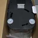 Kitchen in the box Stand Mixer,3.2Qt Small Electric Food Mixer,6 Speeds Portable Lightweight Kitchen Mixer for Daily Use with Egg Whisk,Dough Hook,Flat Beater (Black)