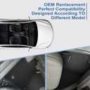GXARTS Car Waterproof Floor Mats Carpet Full Set Fit for Mercedes-Benz SL-Class R230 2002 2003 2004 2005 2006 2007 2008 2009 2010 2011 | All-Weather Protect, Velour Automobile Floor Liner Accessories