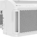 GE Profile ClearView Window Air Conditioner Unit, 8,300 BTU, U-Shaped Adjustable Depth, Energy Efficient Cooling up to 350 sq ft., Ultra Quiet, SMART Home Capable, Includes Remote, White