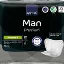 Abena Man Premium Incontinence Guards, (Sizes 0 to 2) Formula 1, 180 Count