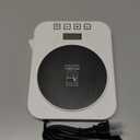 Sourdough Starter Warmer Mat - 24H Timer - Precise 1F Thermostat Control (70-100F) - Smart Memory Warming On/Off - Fits Jars Up to 40oz - Perfect for Home Baking (Pure White)