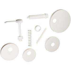 Winco Pump Kit with Standard Pump and 5 Lids,White,Medium