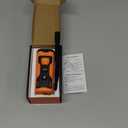 Dog Bark Deterrent Devices for Own or Neighbor's Dog Ultrasonic Dog Training Device Safe & Effective Portable Anti Barking Device for Dogs Indoor Outdoor Use Orange