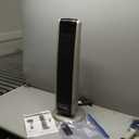 Lasko 29" 1500W Electric Digital Ceramic Tower Space Heater with Remote, Black, 5586