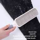 Reusable Lint Roller & Pet Hair Remover  Cat Hair Remover Tool for Clothes, Laundry & Furniture | Hard Bristle Clothes Brush & Lint Remover for Pet Fur