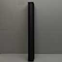 Joydeco 100% Blackout Roller Shades (Pro), Free-Stop Cordless Blinds for Windows, UV Protection, Natural Woven Blinds for Home and Office, Light-Proof Aluminum Cover (28" W x 75" H, Black)