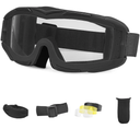 KEMIMOTO Tactical Airsoft Goggles with Anti Fog & 3 Interchangeable Lenses