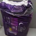 Poise Overnight Incontinence & Postpartum Pads for Bladder Leaks, 8 Drop Extra Coverage, 36 Count (Long)