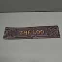 Vintage Tin The Loo Sign Retro Metal Sign for bathroom Decoration - bathroom Funny Wall Art Plaque 4x16 Inch