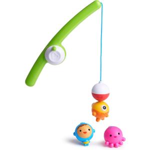 Munchkin Fishin' Magnetic Baby and Toddler Bath Toy, 4pc Set (Pack of 1)