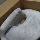 My Brest Friend Super Deluxe Nursing Pillow - Enhanced Comfort & Ergonomic Breastfeeding Pillow for Ultimate Support for Mom & Baby - Adjustable and with Handy Side Pocket, Sandstone