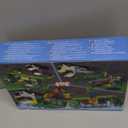 City Garbage Truck Building Set, 3-in-1 811PCS Recycling Station Building Block Vehicle Toy with 3 Trash Sorting Bins Dumpster Model Birthday for 8-12+ Years Old Kids Boys Girls