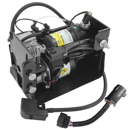 Kalmaegee Air Ride Suspension Compressor Pump Compatible with Cadillac Escalade 2002-2020, for Chevrolet Tahoe GMC Yukon 2001-2019, for Chevy Suburban 2015-2020