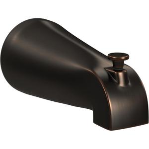 PULSE ShowerSpas 3010-TS-ORB Bathtub Spout Valve with Diverter, 1/2" Slip Fit Connection, Oil-Rubbed Bronze (2.5 x 2.5 x 5.5)