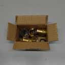 Sanpaint Brass Garden Hose Connector Repair Mender Kit with Stainless Clamp,Fits 3/4 Inch Water Hose Fitting,2-Set