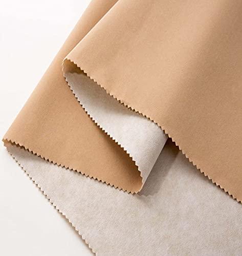 Self Adhesive Velvet Flocking Liner for Jewelry Drawer Art Crafts DIY Project Velvet Fabric Peel and Stick Drawer Velvet Liner 17.7" x 78.7" (Beige)