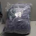 Electric Blanket Twin Size - Purple Heated Blanket 62X84in Double Sided Flannel Sherpa Heating Blanket with 5 Heat Settings & 10 Hours Auto-Off, Machine Washable, Grandma Gifts(Lavender Purple)