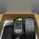 Under Desk Elliptical Machine, Leg Exerciser as Seen on TV While Sitting for Senior with Remote Control, Portable & Quiet Pedal Exerciser with 12 Adjustable Speed, Black