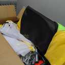 55" Trampoline for Kids with Enclosure, 440lbs Capacity Indoor & Outdoor Toddler Trampoline with Adjustable Gymnastics Bar & Toys, for Boys & Girls (Yellow Green)