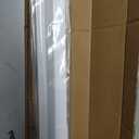 LazBlinds No Drill Blackout Cellular Shades, 34.5" W x 48" H, White