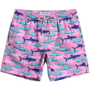maamgic Mens Slim Fit Swim Shorts Swim Trunks 7 inch Quick Dry Mens Bathing Suits with Mesh Lining, size -M