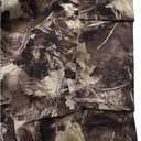 Men's Camo Drawstring Waist Cargo Pants Allover Print Long Trousers Streetwear with Pockets (Large, Yellow)