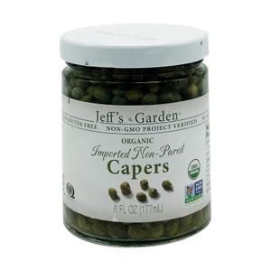 Jeffs Naturals Capers Non Pareil natural, 6 oz (6 Fl Oz (Pack of 2)), Best By: 03/2028