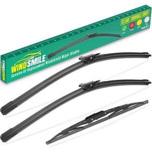 24" 21" 13" Windshield Wiper Blades Replacement for Chevy Chevrolet Traverse 2012 2013 2014 2015 2016 2017 Premium All Weather Front Rear Wipers Set - OEM Quality (Pack of 3)