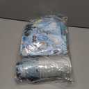 Blue Halloween Birthday Decorations,198pcs Ghost Party Decorations Tableware Happy Boo Day Plates Napkins Cups Tablecloth Banner Swirls,Topper,Balloon for boy Halloween Party Decorations,Serve 24