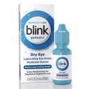 BLINK GelTears Eye Drops for Dry Eyes, Moisturizing & Soothing for Moderate to Severe Dry Eyes, Instantly Soothes, Moisturizes & Provides Long-Lasting Hydration for Day & Night Relief, 0.34 Fl Oz