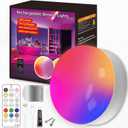 Magastar IP68 Rechargeable Shower Lights with Remote, 4400mAh Long Battery Life,400 LM,3CCT White & 16 RGB Colors,3 Timers,Waterproof Inside Shower Lamp or Bathroom, Bedroom, Party Mood Lighting