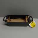 Lodge Cast Iron Loaf Pan 8.5x4.5 Inch, Black