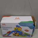 Marstone Toddler Toys for 1 Year Old Boy Gifts: Dinosaur Slide with 4 Animal Cars Educational Baby Toys 12-18 Months, First 1st Birthday Gifts for Kids, Girls, Push Car Race Track for Toddlers 1-3