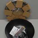 10 Inch Carbon Steel Wok For Electric, Induction and Gas Stoves (Lid and User Guide Video Included)