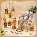Hollowfly Capybara Stress Balls Employee Appreciation Gifts Mini Animal Relief Keychain for Social Worker, Staff Squeeze