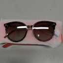 Livho Polarized Sunglasses, Retro & Oversized Shades for Women with Round Lenses, Brown Lens
