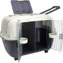 SportPet Designs Double Wire Door Plastic Kennel (CM-0699-CS01)